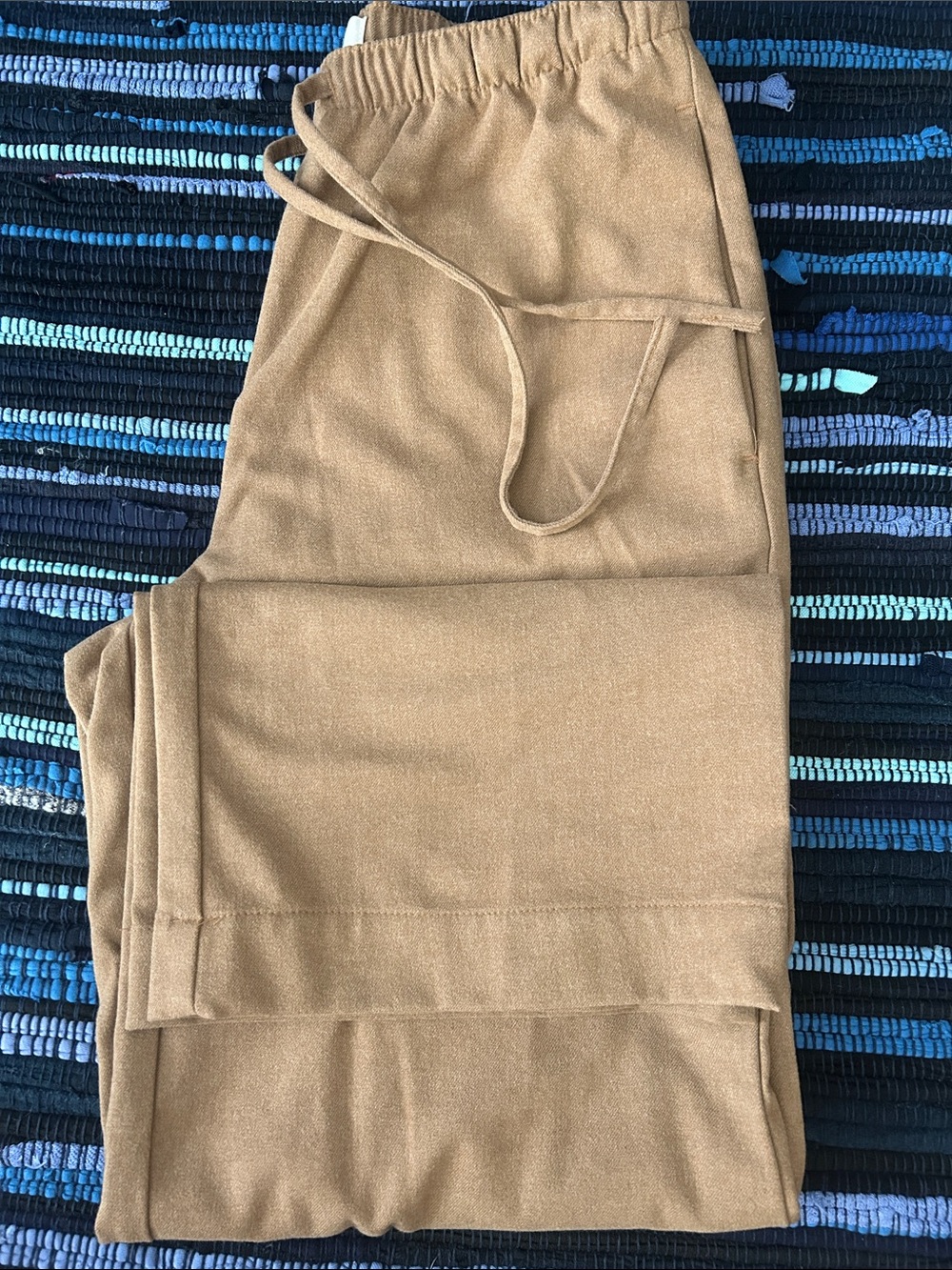 LOFT Sawyer Pull-On Pants in Camel Brown